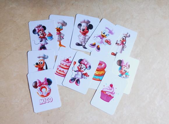 Jogo da Memória Personalizado Confeitaria da Minnie 9x6 cm