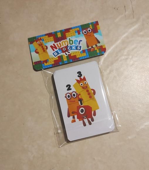 Jogo da Memória Personalizado Numberblocks 23 Cartas