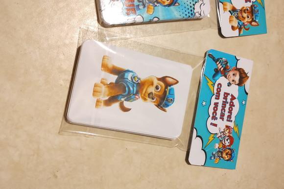 Patrulha Canina Jogo da Memória Personalizado Lembrancinha Festa