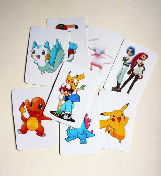 Jogo da Memória Personalizado Pokémon Pikachu 23 Cartas