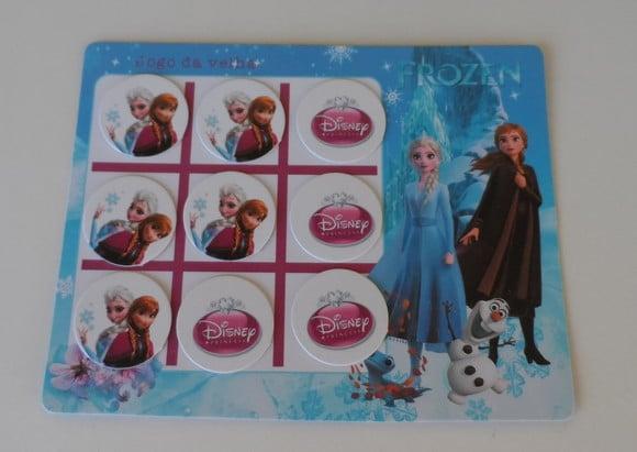 Jogo da Velha Personalizado Frozen Vários Temas