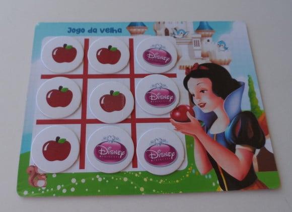 Jogo da Velha Personalizado Princesas Vários Temas