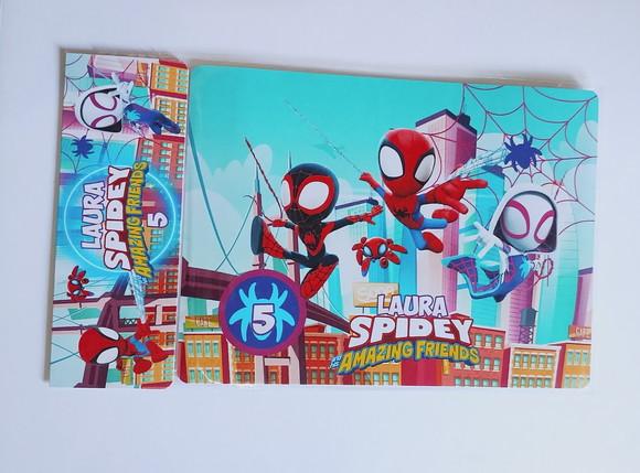 Jogo da Velha Personalizado Spidey Aranha Fantasma e Amigos