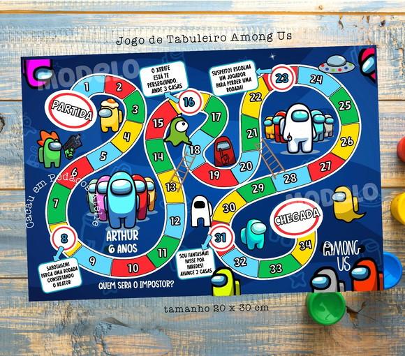 Jogo de Tabuleiro Among Us Lembrancinhas
