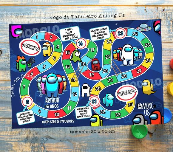 Jogo de Tabuleiro Among Us Lembrancinhas