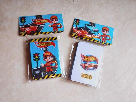 Jogos da Memória G Personalizado Hot Wheels 23 Cartas