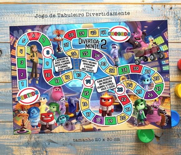 Jogos de Tabuleiro Divertidamente Lembrancinhas