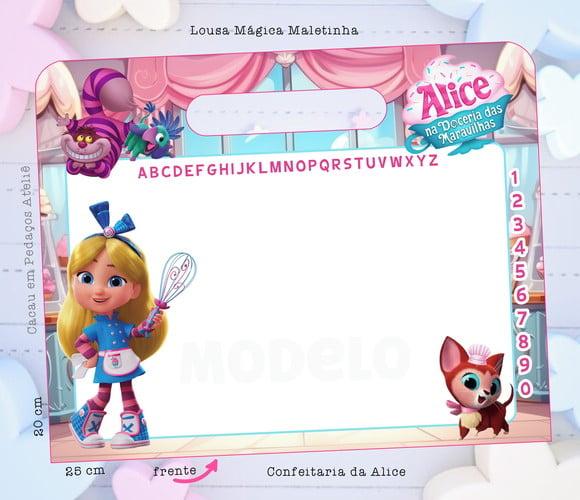 Lousa Mágica Confeitaria da Alice