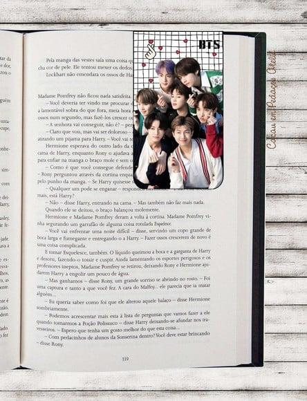 Marcador de Páginas Magnético Kpop Doramas