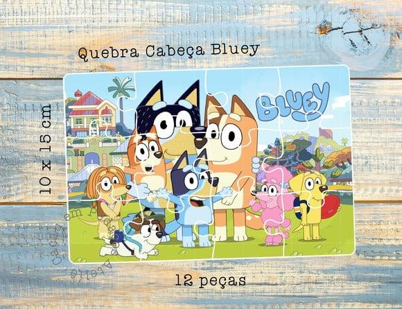 Quebra Cabeça Bluey 10 x 15 cm