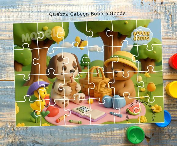 Quebra Cabeça Bobbie Goods 20x30cm Lembrancinha Infantil