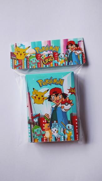 Uno Pokémon Pikachu Lembrancinha de Aniversário