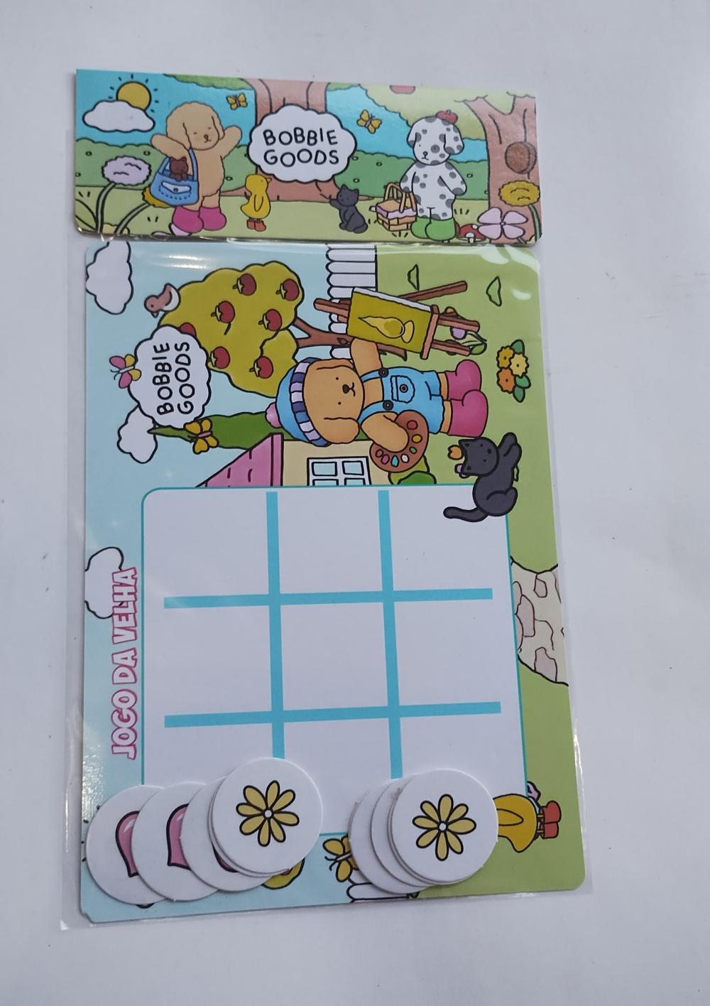 Jogo da Velha Personalizado Pequena Sereia Vários Temas