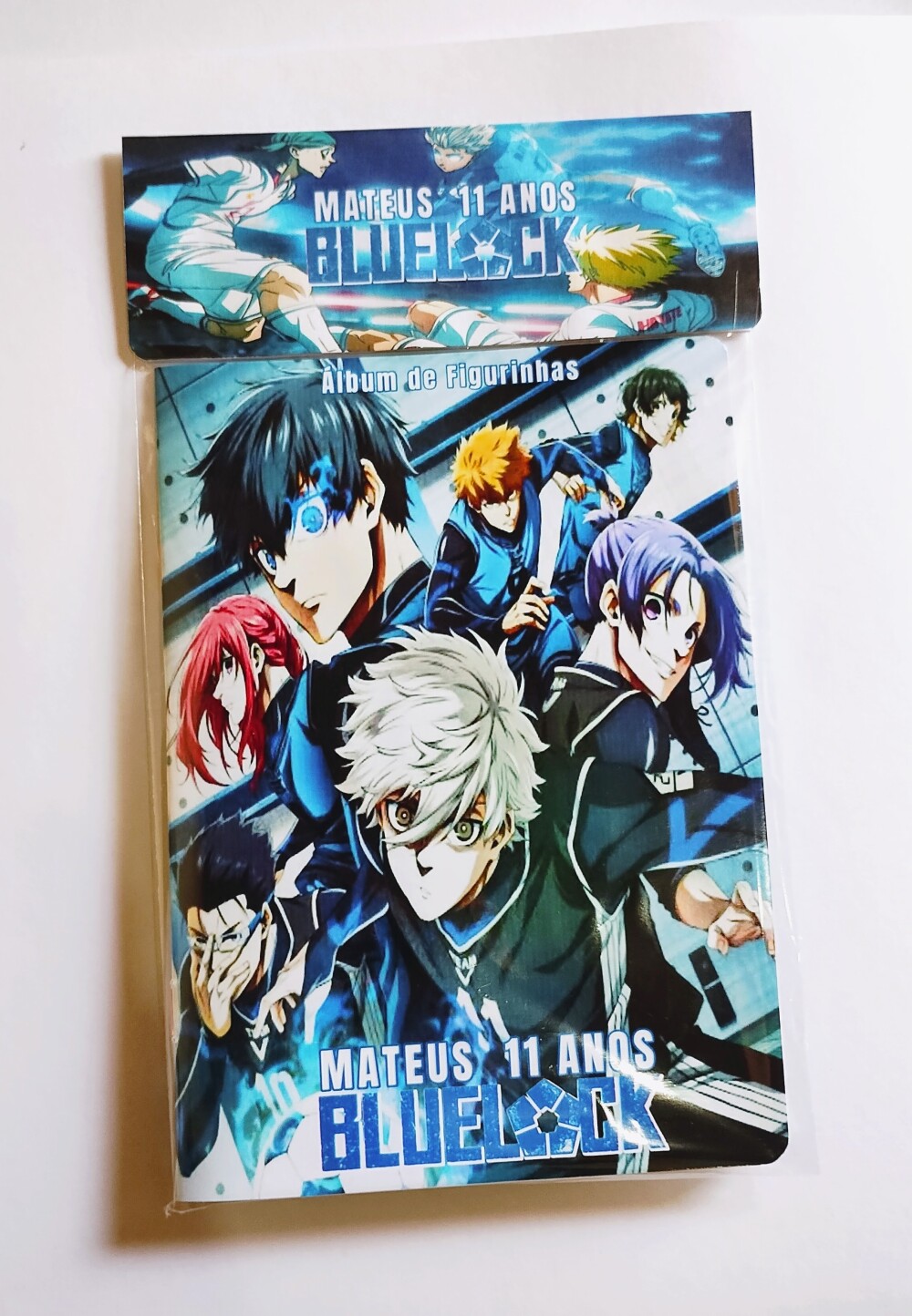 Álbum de Figurinhas Bluelock Desenhos Colorir Aniversário