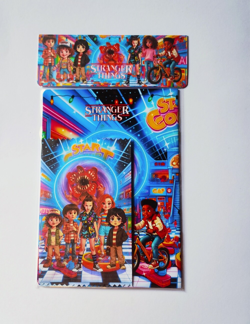 Álbum com Figurinhas Stranger Things Lembrancinha Colorir