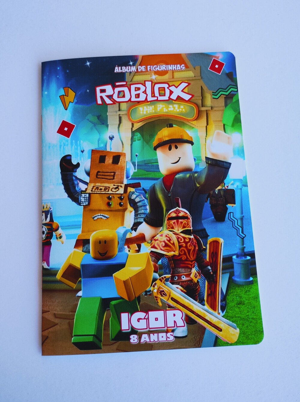 Álbum de Figurinhas e Desenhos de Colorir Roblox
