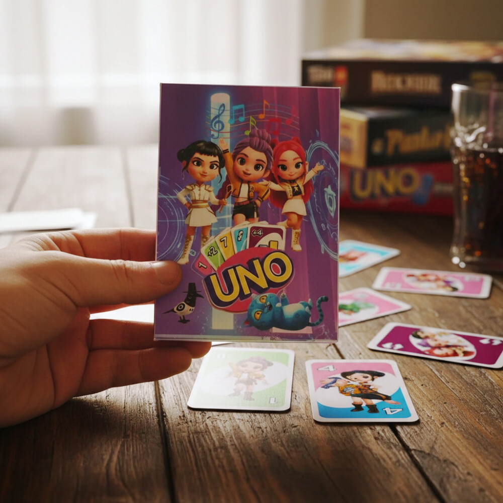 Uno Guerreiras do Kpop Huntrix Lembrancinha de Aniversário
