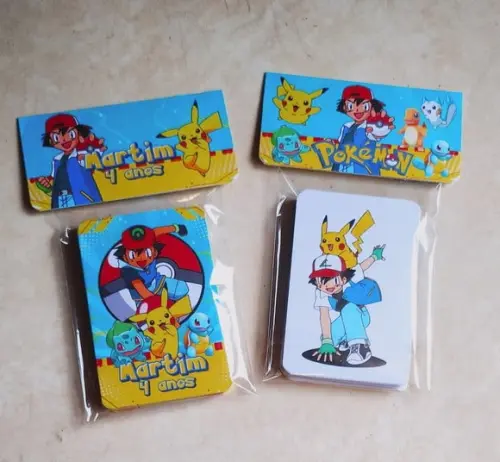 20 Jogos da Memória G Personalizado Pokémon