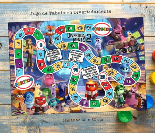 20 Jogos de Tabuleiro Bolofofos Divertidamente Lembrancinhas