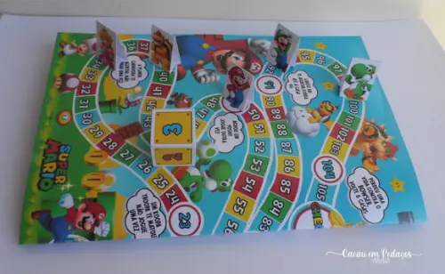 20 Lembrancinhas Festa Super Mario Jogo de Tabuleiro 30x40cm