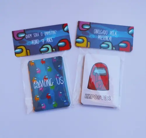 30 Jogos da Memória G Personalizado Among Us