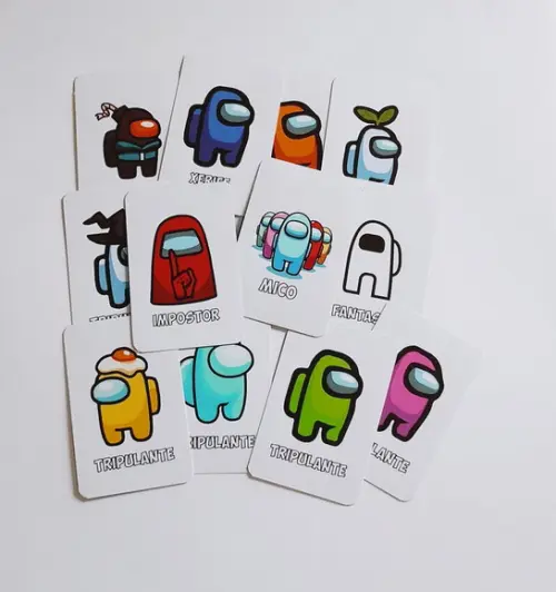 45 Jogos da Memória G Personalizado Among Us Lembrancinha