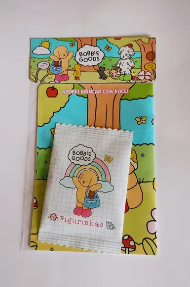 Álbum de Figurinhas Bobbie Goods Desenho Colorir Aniversário