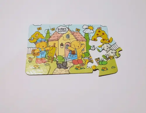 Bobbie Goods Quebra Cabeça Duplo Pintar Lembrancinha Festa