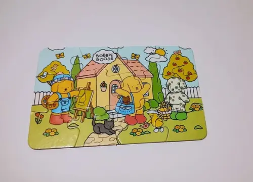 Bobbie Goods Quebra Cabeça Duplo Pintar Lembrancinha Festa