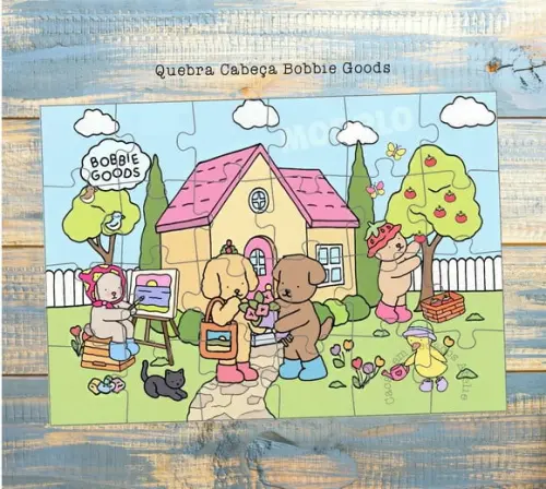 Bobbie Goods Quebra Cabeça Lembrancinha Festa Infantil