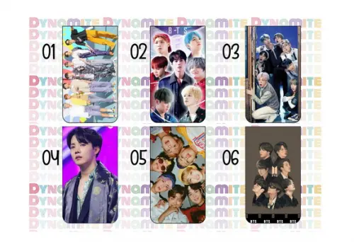 Bts K'pop Marcador de Páginas Magnético Doramas Geek Lembrancin