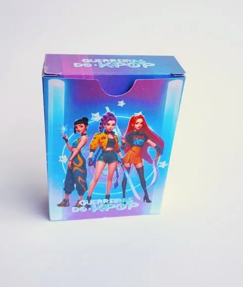 Guerreiras Kpop Huntrix Jogo da Memória Caixa Lembrancinha
