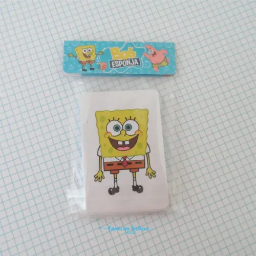 Jogo da Memória G Personalizado Bob Esponja + Carta Mico