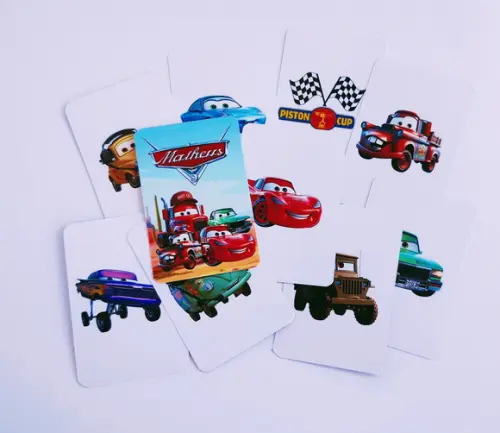 Carros Jogo da Memória Personalizado Lembrancinha Festa