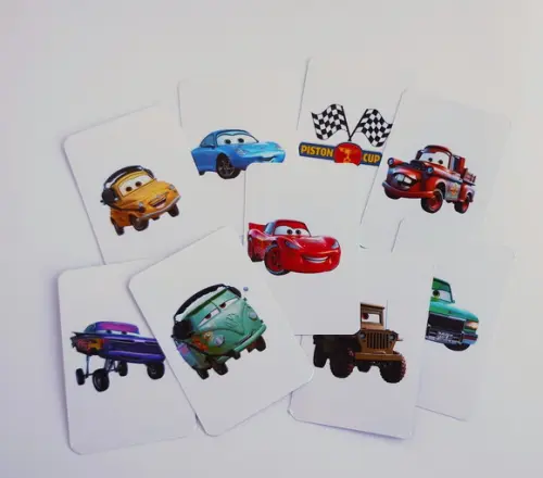 Carros Jogo da Memória Personalizado Lembrancinha Festa