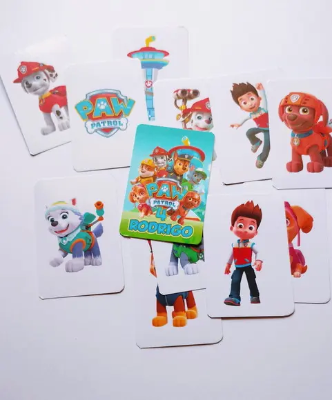 Jogo da Memória G Personalizado Sonic + Carta Mico
