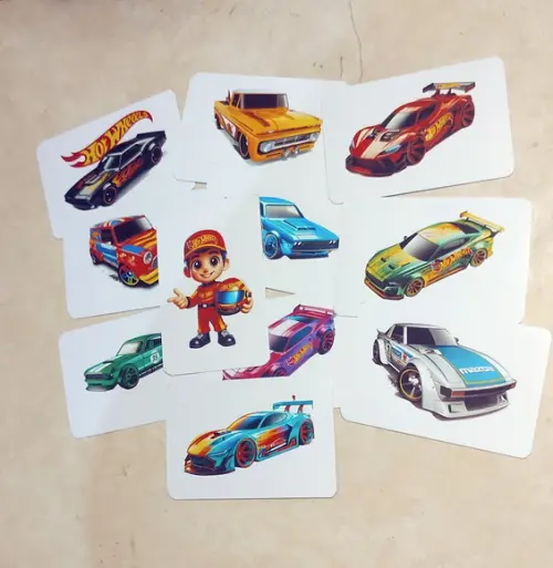 Hot Wheels  Jogo da Memória Personalizado Lembrancinha Infantil