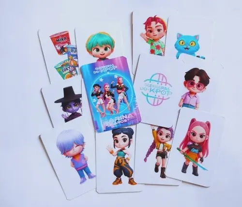Jogo da Memória Guerreiras do Kpop Huntrix Lembrancinha