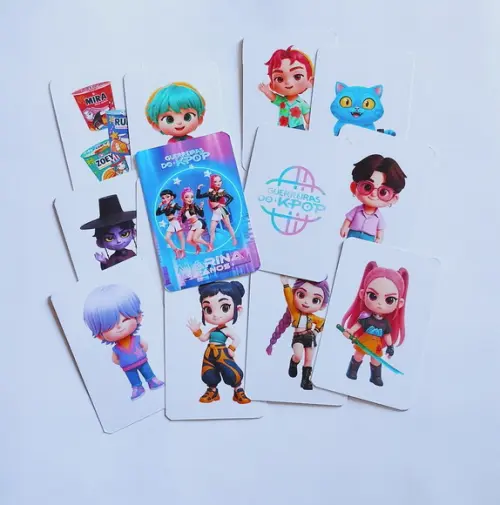 Jogo da Memória Guerreiras do Kpop Huntrix Lembrancinha