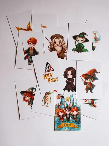 Jogo da Memória Harry Potter Lembrancinha Aniversário