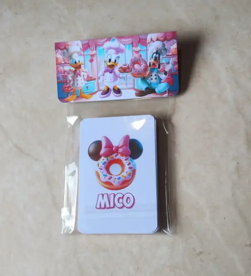 Jogo da Memória Personalizado Confeitaria da Minnie 9x6 cm