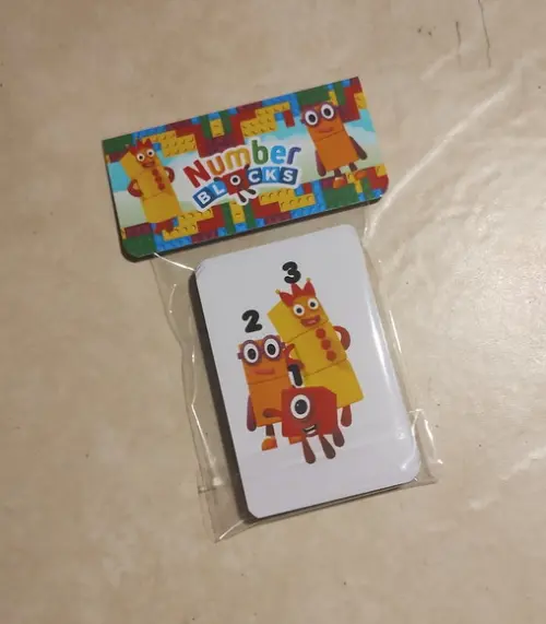 Jogo da Memória Personalizado Numberblocks 23 Cartas