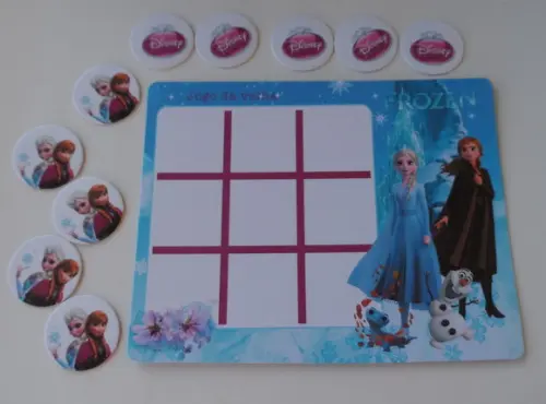 Jogo da Velha Personalizado Frozen Vários Temas