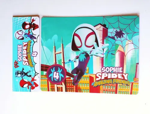Jogo da Velha Personalizado Spidey Aranha Fantasma e Amigos