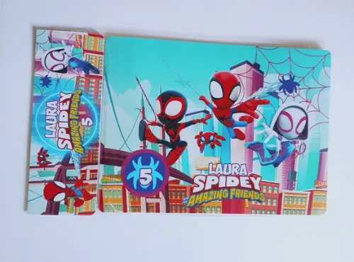 Jogo da Velha Personalizado Spidey Aranha Fantasma e Amigos