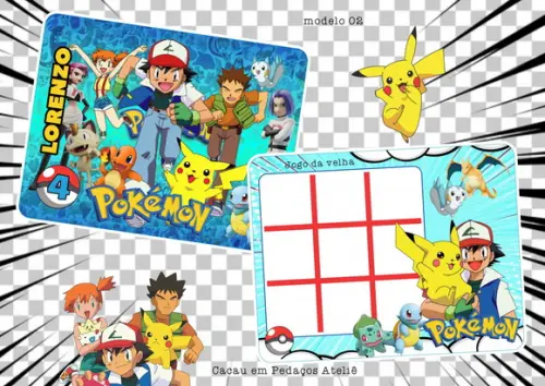 Jogo da Velha Personalizado Vários Temas
