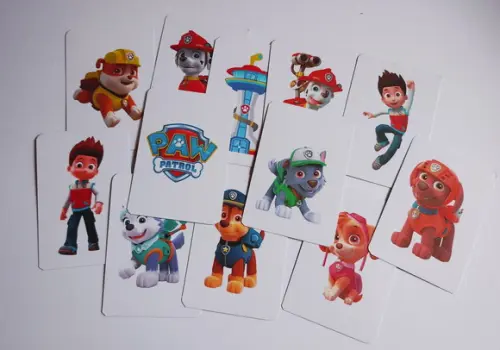 Jogos da Memória Personalizado Patrulha Canina 23 Cartas