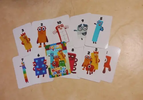 Lembrancinha Jogo da Memória G Personalizado Numberblocks