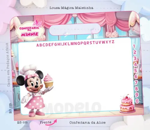 Lousa Mágica Confeitaria da Alice