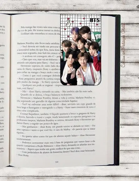 Marcador de Páginas Magnético Kpop Doramas